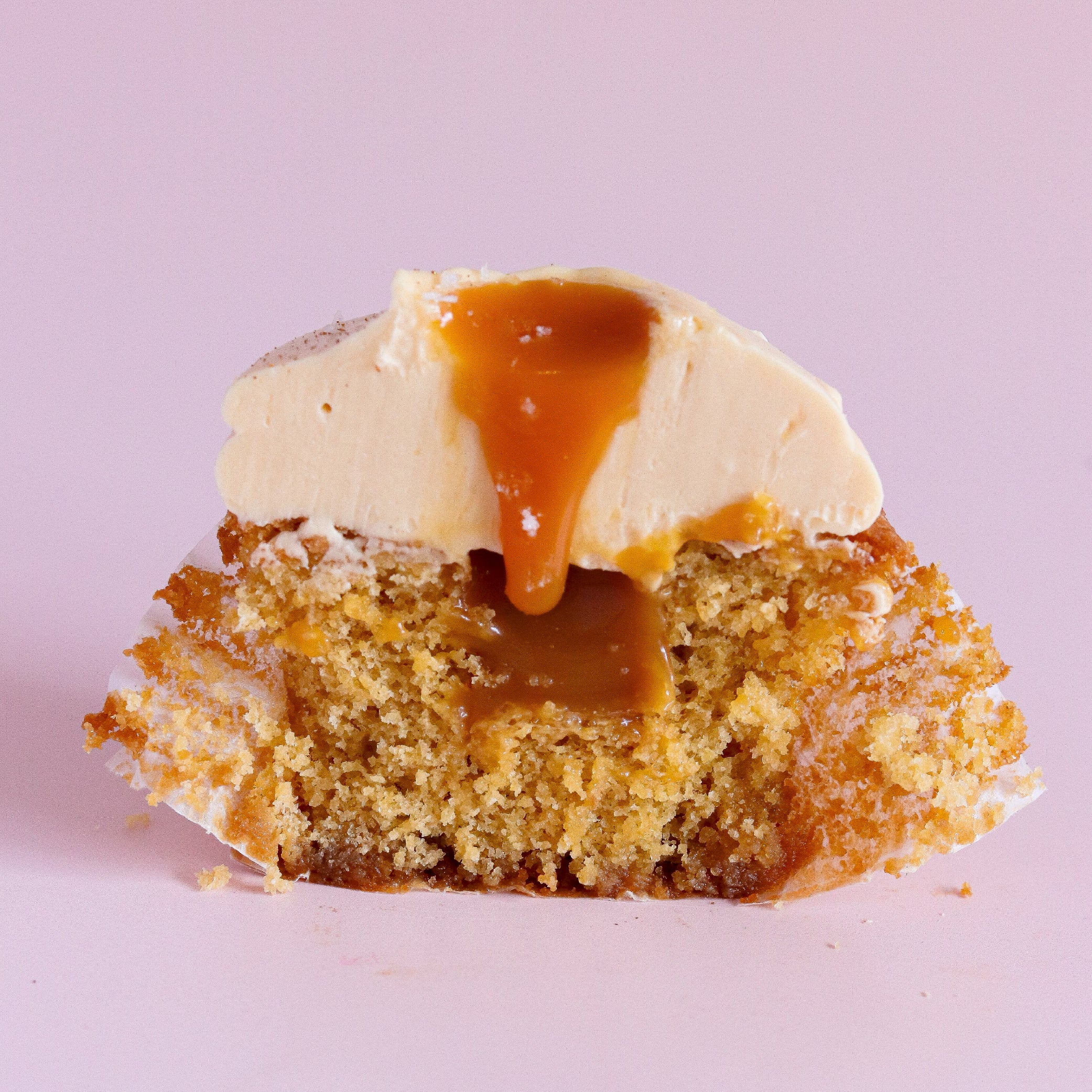 Salted Caramel Cupcake